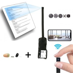 Fernzugriffs-WIFI-Kamera-Kit mit Miniatur-In-Ear-Headset