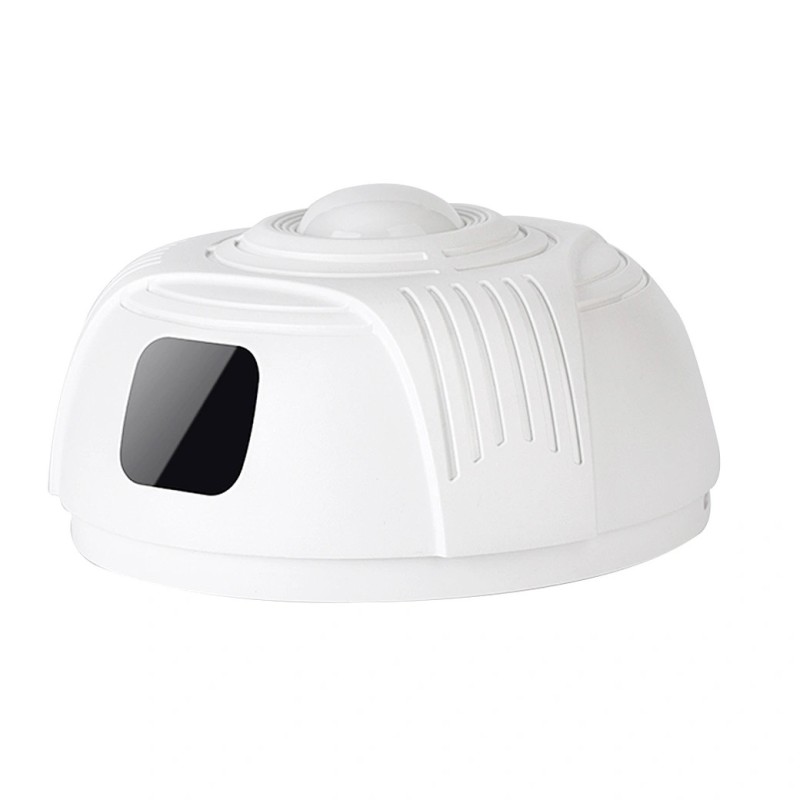 Rauchmelder WIFI-Kamera mit langer Autonomie, um 330° drehbar