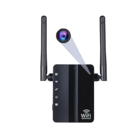 Full HD wandmontierter WLAN-Repeater, WLAN-Kamera, Bewegungserkennung