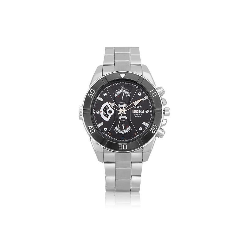 Metallene Uhr mit Full HD Kamera, Nachtsicht und Integriertem Mikrofon