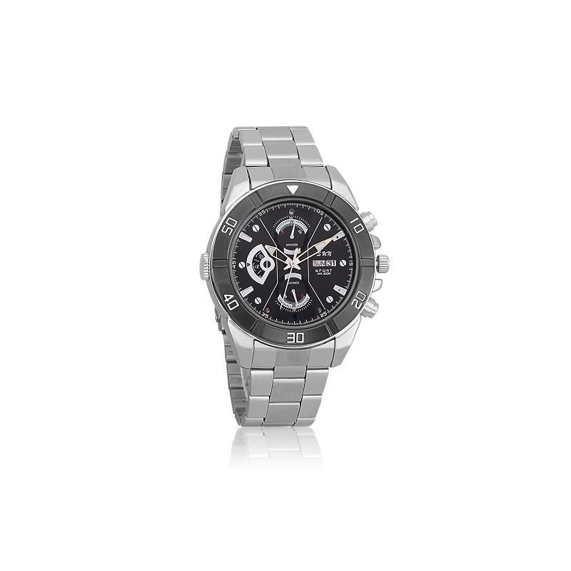 Metallene Uhr mit Full HD Kamera, Nachtsicht und Integriertem Mikrofon