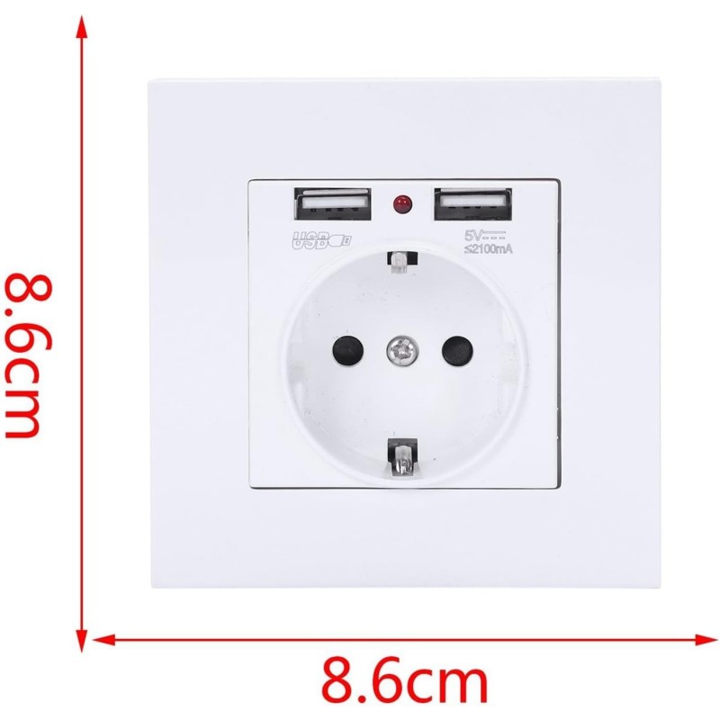 Full-HD-Kamera mit Bewegungserkennung in Steckdose