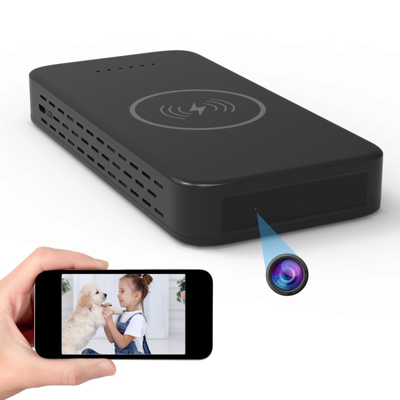 WiFi-Powerbank-Kamera mit Bewegungserkennung Full HD