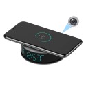 Full HD WLAN Kamera im Wecker mit Induktionsladefunktion