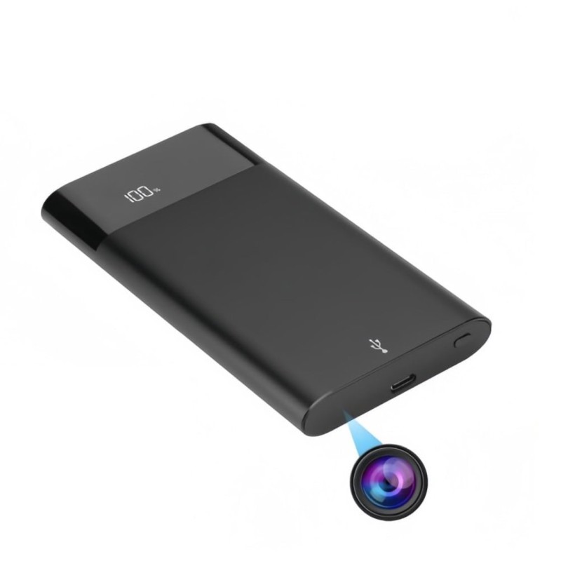 Full HD Kamera Powerbank – 20 Stunden Akkulaufzeit