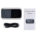 Digitaler Wecker mit integrierter Full HD WLAN-Kamera