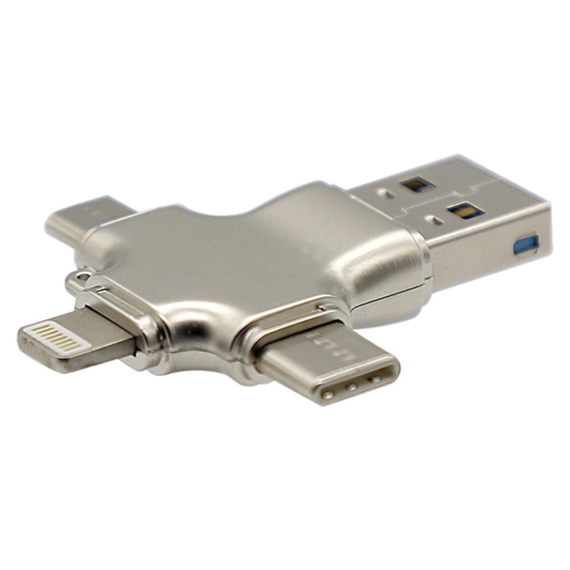 Micro SD-Kartenleser kompatibel mit iPhone und Android
