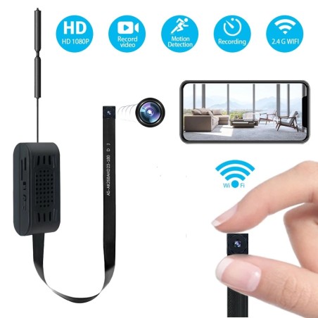 Wifi kamera mit eingebauter batterie fern zugänglich